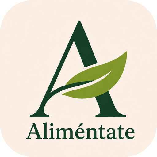 Ícono oficial de la app Aliméntate