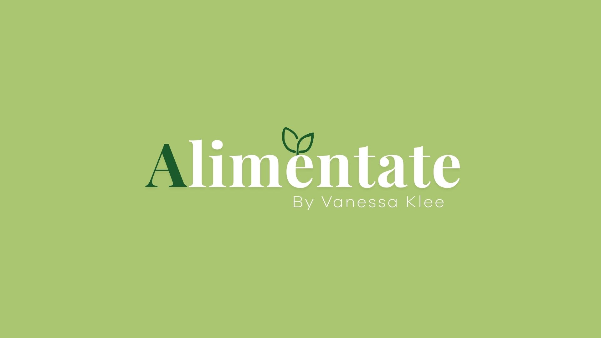 Aliméntate by Vanessa Klee